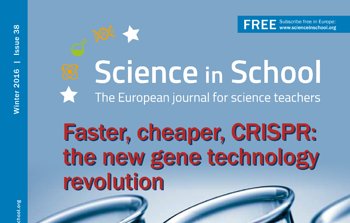 Science in School: Issue 38 Now Available